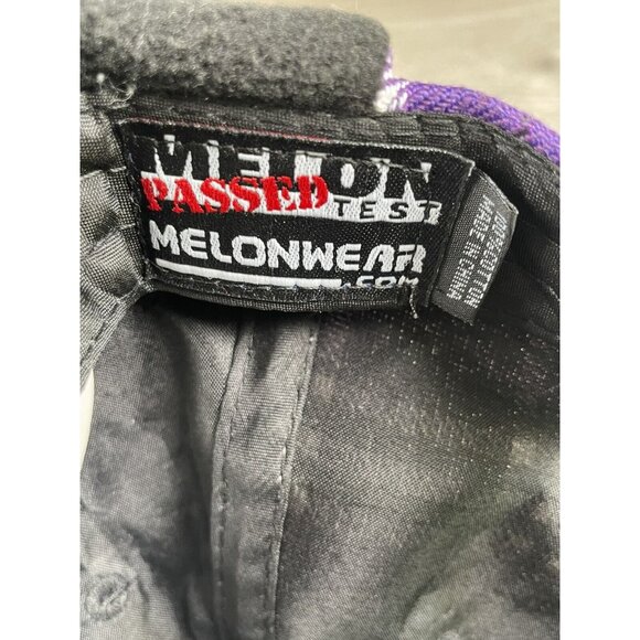 Colorado Rockies Purple Plaid Downflap Ear Flaps Hat Snapback MLB Melon Wear - Picture 8 of 12